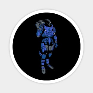 MASS EFFECT GARRUS SILHOUETTE Magnet